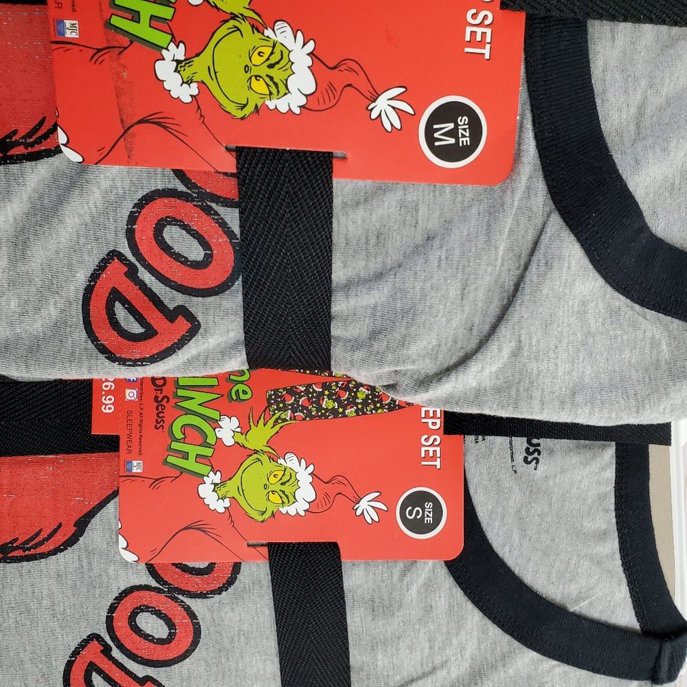 Men's Grinch PJ Gift Set - NWT - Dr. Seuss - Picture 6 of 6